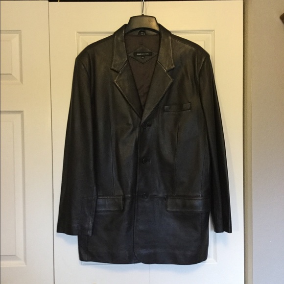 Jones New York Leather Sportcoat 🧥 - Picture 1 of 6